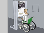 Информационный киоск для инвалидов
